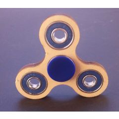 Fidget spinner - Art.008 (wood-blue)