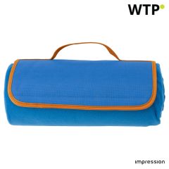 Coperta da picnic in pile (150 gr/m²) Danielle, azzurro, 8179-018999999