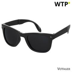 Foldable RPET sunglasses, black, VA735-03