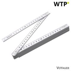 Folding meter 2m, white, V5778-02