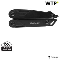 Attrezzo multifunzione Gear X con pinza, nero, XDP221.251