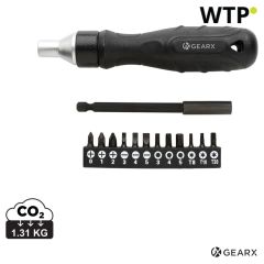 Gear X Ratschen-Schraubendreher, Schwarz, XDP221.501