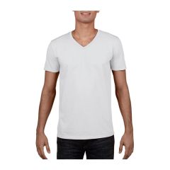 SOFTSTYLE® T-SHIRT ADULTO A SCOLLO A V, EGGI64V00