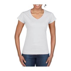 SOFTSTYLE® T-SHIRT DA DONNA CON SCOLLO A V, EGGIL64V00