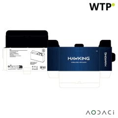 Hawking zvočnik rABS 4000mAh. 4 ure predvajanja. Vodoodporno IPX5, črna, ASP016-103