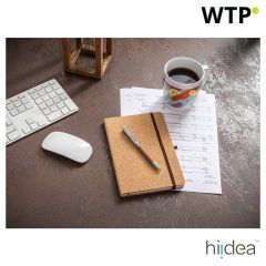 HAWKINS A5, quaderno A5 in sughero con pagine bianche in materiale certificato FSC™ e altri materiali controllati, naturale, 93807-160