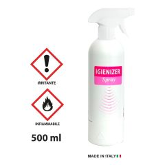 500 ml izopropilni razkuževalni sprej, prozorna, I00501