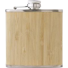 Hip flask Hayden | Bamboo | 175 ml, brown, 966233-011999999