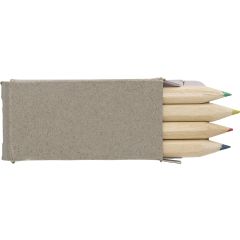 Buntstift-Set Kai | 4 Stück, braun, 967754-011999999