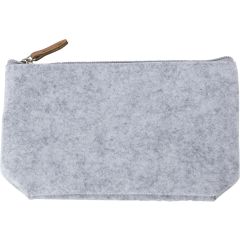 Borsa cosmetici Lucy | Feltro riciclato | Dettagli in ecopelle, 970970