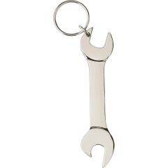 Portachiavi Gideon | Metallo | Forma chiave inglese | Apribottiglie, argento, 976598-032999999