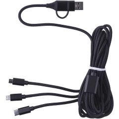 Cavo di ricarica in nylon Sable, nero, 979760-001999999