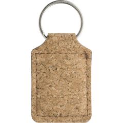 Portachiavi Madelyn | Sughero | Quadrato, marrone, 1015117-011999999