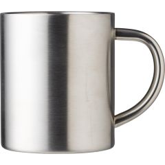 Trinkbecher Braylen | Edelstahl | 250 ml | Doppelwandig, Silber, 1015131-032999999