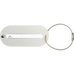 Etichetta per bagagli Isa | Alluminio, argento, 3129-032999999