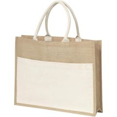 Borsa in juta Livvie | Laminata | 325 g/m², naturale, 4223-311999999