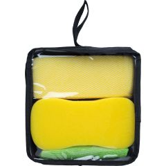 Car wash set Aaliyah | Polyester | 3 items, yellow, 5300-006999999