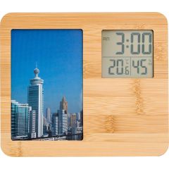 Meteorološka stanica Colton | Bambus | Okvir za slike, smeđa, 866586-011999999