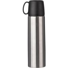Borraccia termica in acciaio inox a doppia parete Jan, argento, 1096715-032999999