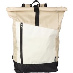 Nahrbtnik Marlene | Recikliran | Zgornji del na zvitek | 25 l, bež, 1096838-357999999