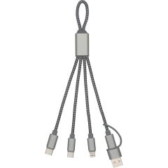 BrandCharger kabel za punjenje Trident 2 | 3-u-1, Gun metal, 1163690-411999999