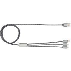 BrandCharger kabel za punjenje Trident 2+ | 3-u-1, Gun metal, 1163691-411999999