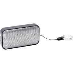 BrandCharger altoparlante wireless Nano, nero/argento, 1163681-050999999