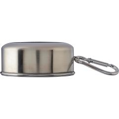 Bicchiere pieghevole Annette | Acciaio inox 304 | 220 ml, argento, 1171288-032999999