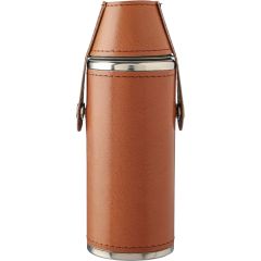 Insulated flask Brock | Recycled | 230 ml, brown, 1171294-011999999