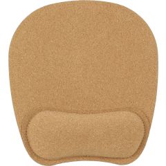 Podloga za miša Edwin | Pluta | Ergonomski, smeđa, 1172210-011999999