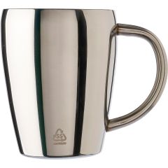 Mug isolato Naya | Riciclato | 200 ml | 2 pezzi, argento, 4665-032999999