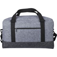Borsa sportiva Corliss | Feltro riciclato | Tracolla regolabile, grigio scuro, 1206869-491999999