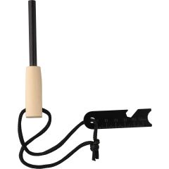 Fire starter kit Azra | Stainless steel, brown, 1267784-011999999