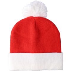 Berretto di Natale Eleni | Lavorato a maglia, rosso, 1271554-008999999