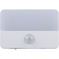 Luce sensore ricaricabile in ABS riciclato Ari, bianco, 1349363-002999999