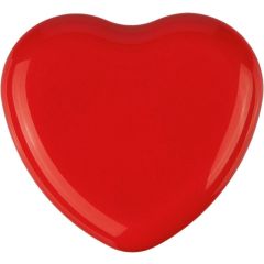 PP heart-shaped lip balm jar Ilja, red, 1349367-008999999