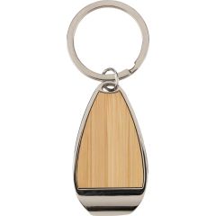Portachiavi in lega di zinco Kellan, marrone, 1349511-011999999