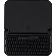 Caricatore wireless riciclato ABS 3-in-1 Elias, nero, 1351336-001999999