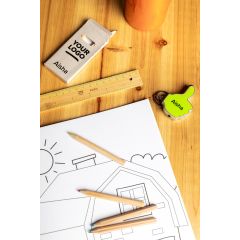 Colored pencil set Gigi | 6 pcs, grey, 2432-003999999