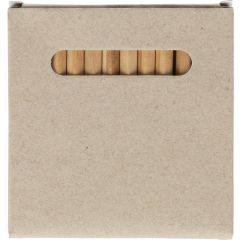 Set di matite in legno Devin, grigio, 1418090-003999999
