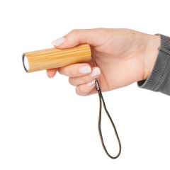 Flashlight Lumbo | Recycled bamboo, marrone, 1513475-011999999