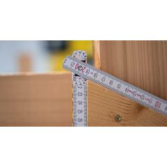 Sklopiva ravnala Stabila Jessica | serija 400, bijela, 25649-002999999