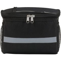 Borsa termica per biciclette in poliestere (600D) Prisha, nero, 0929-001999999