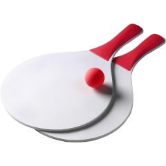 Set beach bat Fabien | Legno | 2 racchette e palla, 2578