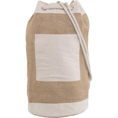 Borsa Duffle Austin | Juta | 15 l, marrone, 3953-011999999