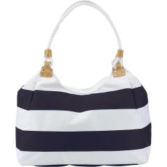 Borsa da spiaggia Christopher | Poliestere 300D | 20 l, blu / bianco, 5568-045999999