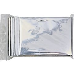 Aluminium emergency blanket Cecilia, silver, 8159-032999999