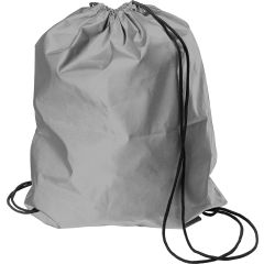 Ruksak s vezicom Melila | Reflektirajući | 190D, siva, 432545-003999999