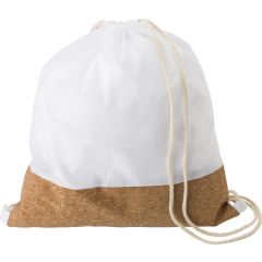 Nahrbtnik Elodie | Reciklirano | Z vrvico | 3 l, bela, 437832-002999999