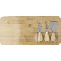 Tagliere per formaggi Regina | Bambù | 4 pz, marrone, 709536-011999999